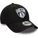 lippikset-kaareva-musta-saadettava-nauha-9forty-print-infill-brooklyn-nets-nba-new-era