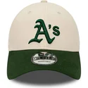 lippikset-kaareva-beige-saadettava-nauha-9forty-oakland-athletics-mlb-new-era