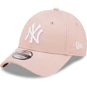 lippikset-kaareva-vaaleanpunainen-saadettava-nauha-9forty-league-essential-new-york-yankees-mlb-new-era