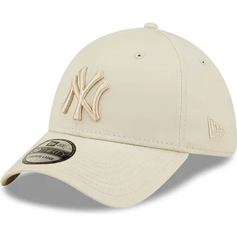 lippikset-kaareva-beige-istuva-39thirty-league-essential-new-york-yankees-mlb-new-era