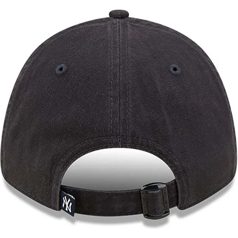 lippikset-kaareva-laivastonsininen-saadettava-nauha-9forty-flower-new-york-yankees-mlb-new-era