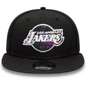 lippikset-littea-musta-snapback-9fifty-print-infill-los-angeles-lakers-nba-new-era
