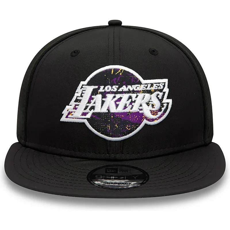 lippikset-littea-musta-snapback-9fifty-print-infill-los-angeles-lakers-nba-new-era