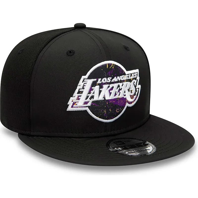 lippikset-littea-musta-snapback-9fifty-print-infill-los-angeles-lakers-nba-new-era