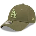 lippikset-kaareva-vihrea-saadettava-nauha-lapsille-9forty-league-essential-los-angeles-dodgers-mlb-new-era