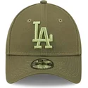 lippikset-kaareva-vihrea-saadettava-nauha-lapsille-9forty-league-essential-los-angeles-dodgers-mlb-new-era