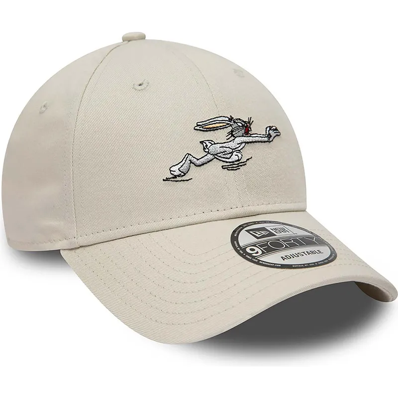 lippikset-kaareva-beige-saadettava-nauha-9forty-bugs-bunny-looney-tunes-new-era