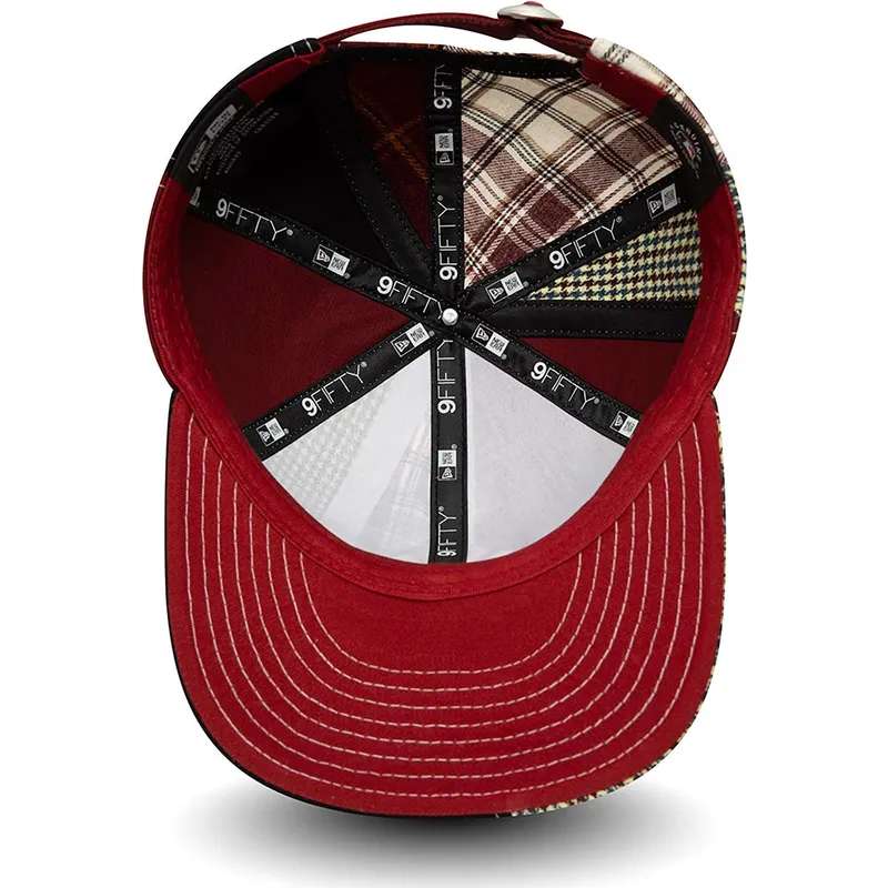lippikset-littea-punainen-saadettava-nauha-9fifty-patch-panel-new-york-yankees-mlb-new-era