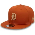 lippikset-littea-ruskea-snapback-9fifty-side-patch-detroit-tigers-mlb-new-era