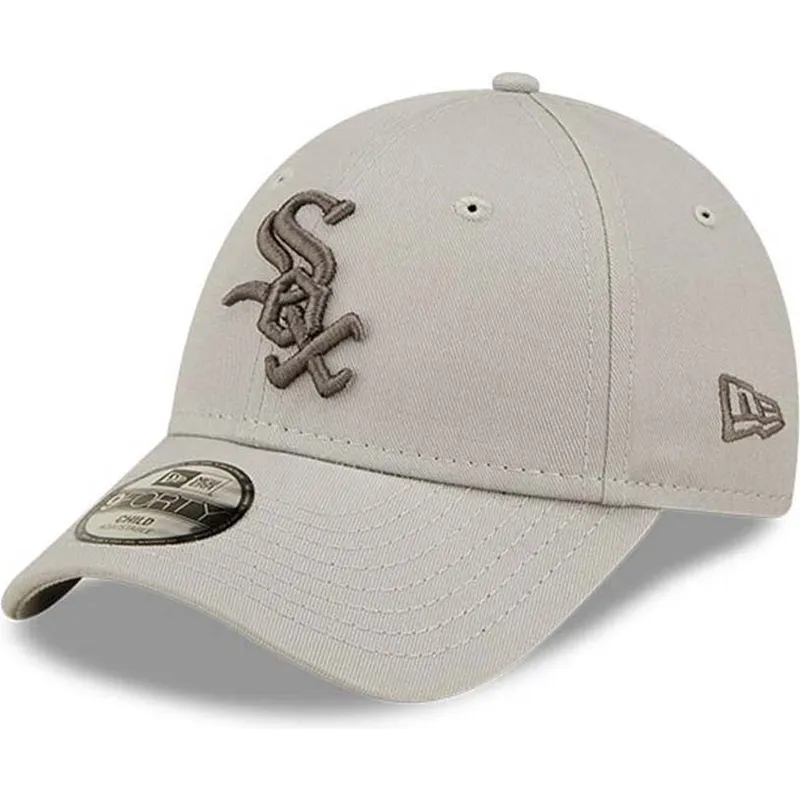 cap-kaareva-beige-adjustable-strap-lapsille-9forty-league-essential-chicago-white-sox-mlb-new-era cap-kaareva-beige-adjustable-strap-lapsille-9forty-league-essential-chicago-white-sox-mlb-new-era