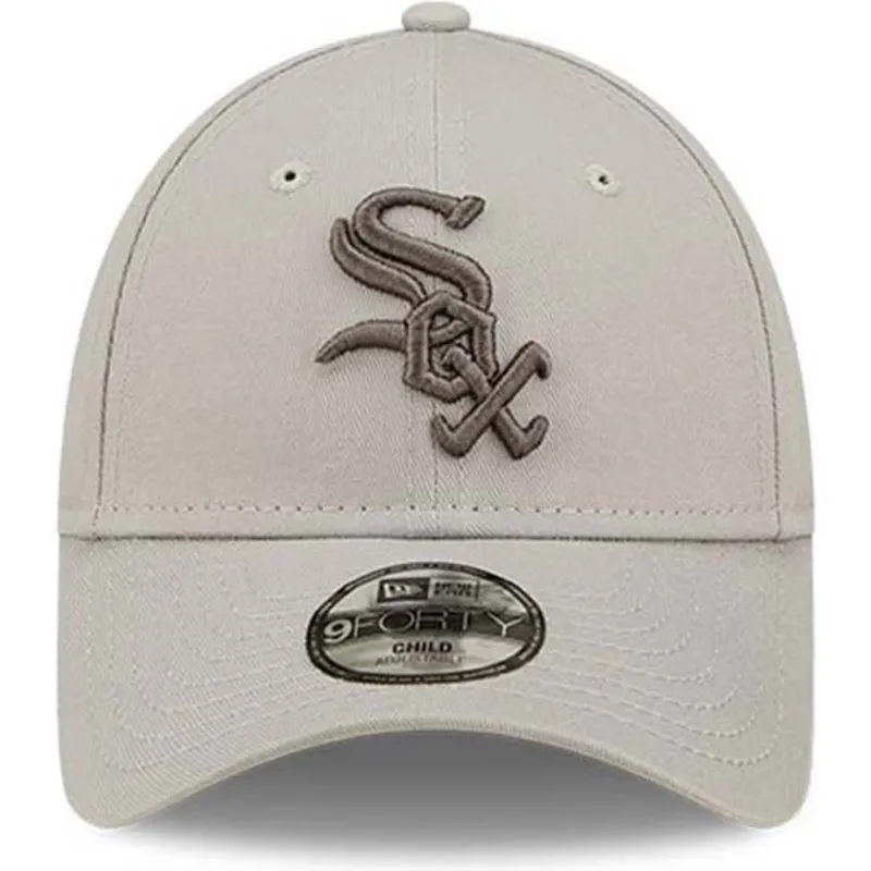 cap-kaareva-beige-adjustable-strap-lapsille-9forty-league-essential-chicago-white-sox-mlb-new-era cap-kaareva-beige-adjustable-strap-lapsille-9forty-league-essential-chicago-white-sox-mlb-new-era