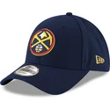 lippikset-kaareva-laivastonsininen-saadettava-nauha-9forty-the-league-denver-nuggets-nba-new-era