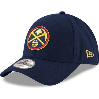 Cap kaareva navy blue adjustable strap 9FORTY The League Denver Nuggets NBA New Era