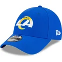 lippikset-kaareva-sininen-saadettava-nauha-9forty-the-league-los-angeles-rams-nfl-new-era