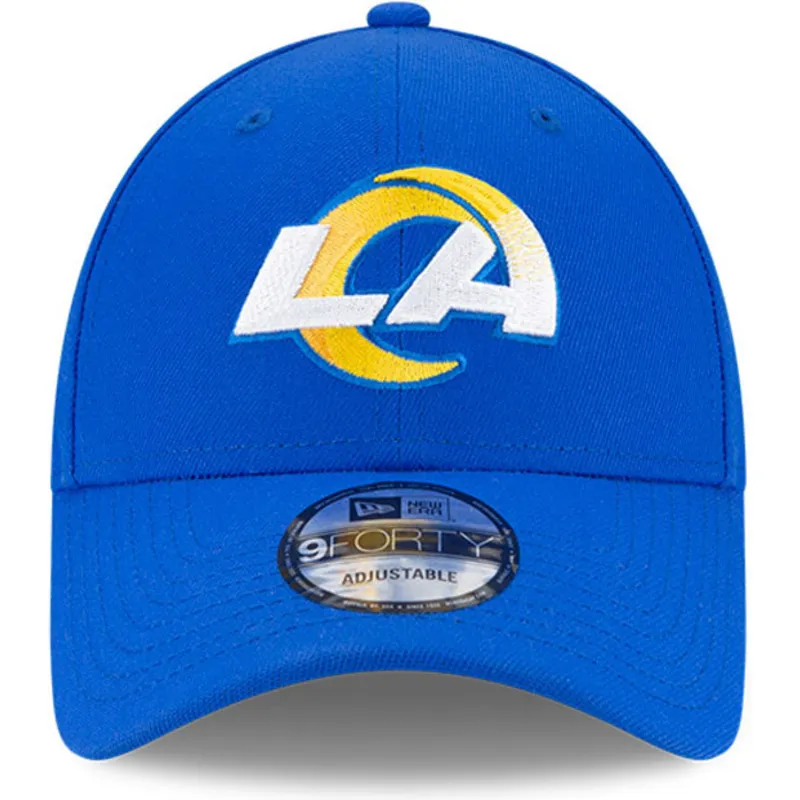 lippikset-kaareva-sininen-saadettava-nauha-9forty-the-league-los-angeles-rams-nfl-new-era