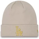 lakit-beige-dorado-cuff-metallic-los-angeles-dodgers-mlb-new-era