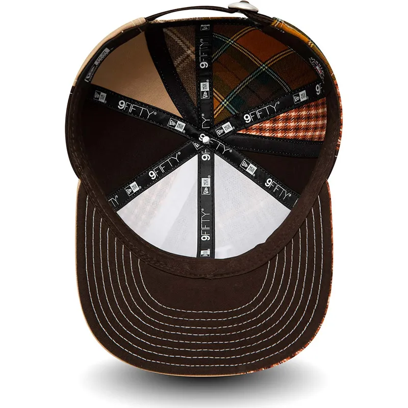 lippikset-littea-ruskea-saadettava-nauha-9fifty-patch-panel-los-angeles-dodgers-mlb-new-era
