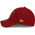 lippikset-kaareva-punainen-saadettava-nauha-9forty-the-league-washington-commanders-nfl-new-era