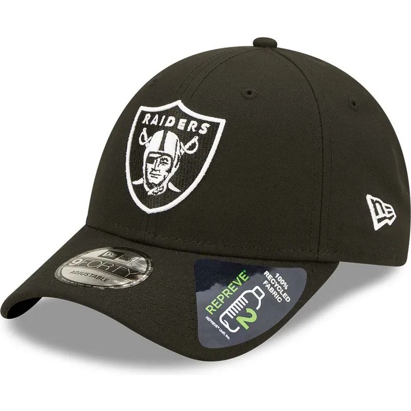 lippikset-kaareva-musta-snapback-9forty-repreve-las-vegas-raiders-nfl-new-era