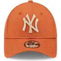 lippikset-kaareva-oranssi-saadettava-nauha-lapsille-9forty-league-essential-new-york-yankees-mlb-new-era