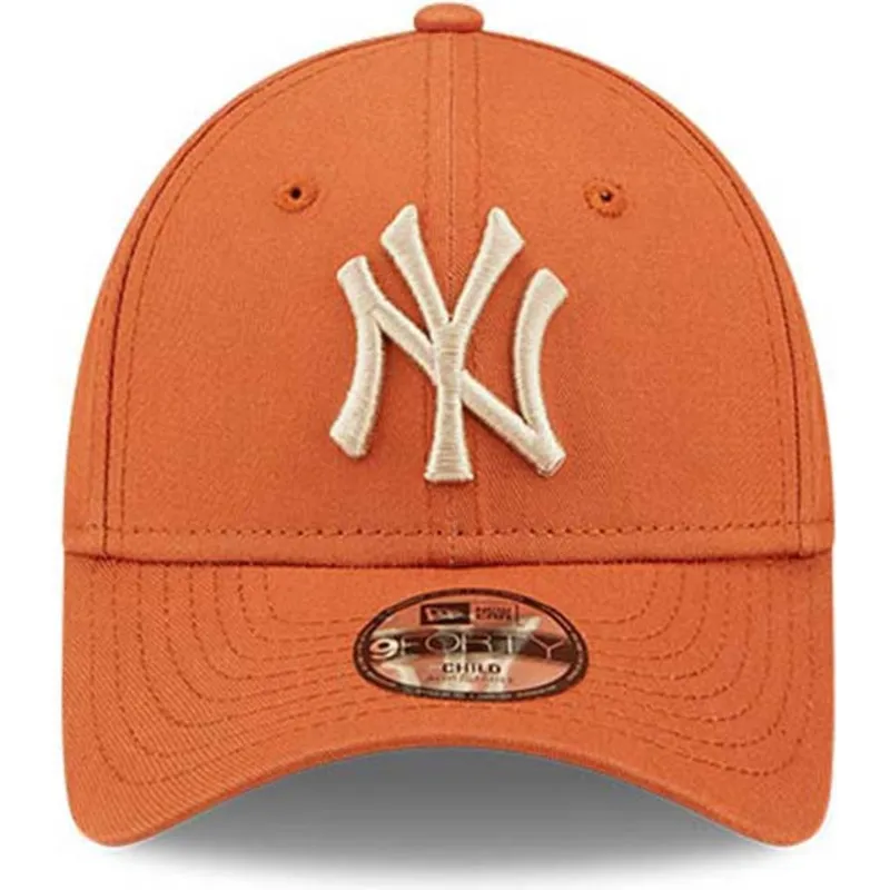cap-kaareva-orange-adjustable-strap-lapsille-9forty-league-essential-new-york-yankees-mlb-new-era cap-kaareva-orange-adjustable-strap-lapsille-9forty-league-essential-new-york-yankees-mlb-new-era