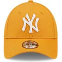 lippikset-kaareva-oranssi-saadettava-nauha-lapsille-9forty-league-essential-new-york-yankees-mlb-new-era