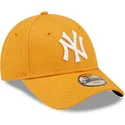 cap-kaareva-orange-adjustable-strap-lapsille-9forty-league-essential-new-york-yankees-mlb-new-era