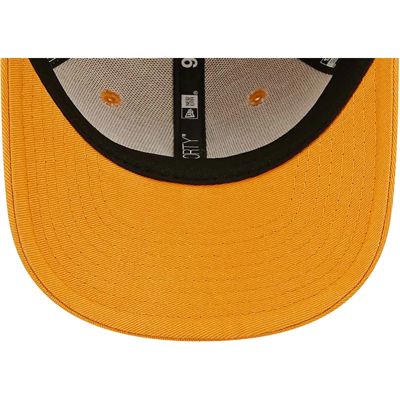 cap-kaareva-orange-adjustable-strap-lapsille-9forty-league-essential-new-york-yankees-mlb-new-era