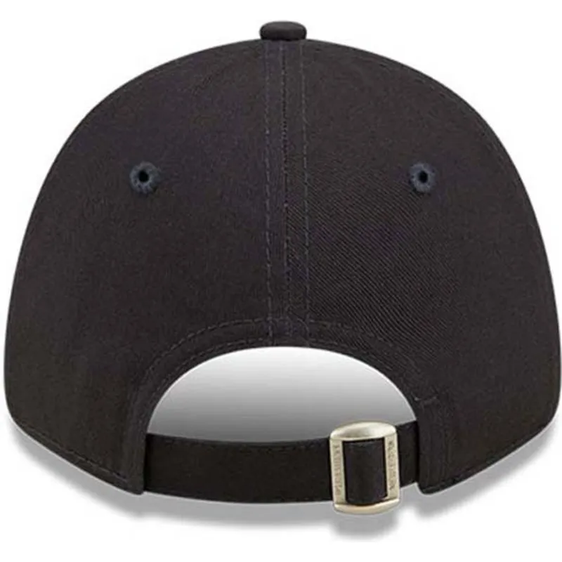 cap-kaareva-navy-blue-adjustable-strap-lapsille-marron-9forty-league-essential-los-angeles-dodgers-mlb-new-era