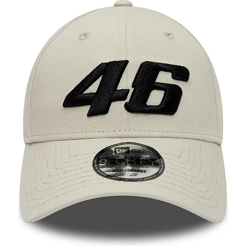 lippikset-kaareva-beige-saadettava-nauha-valentino-rossi-vr46-9forty-essential-valentino-rossi-vr46-motogp-new-era lippikset-kaareva-beige-saadettava-nauha-valentino-rossi-vr46-9forty-essential-valentino-rossi-vr46-motogp-new-era