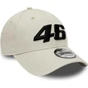 lippikset-kaareva-beige-saadettava-nauha-valentino-rossi-vr46-9forty-essential-valentino-rossi-vr46-motogp-new-era