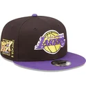 lippikset-littea-musta-snapback-9fifty-team-patch-los-angeles-lakers-nba-new-era