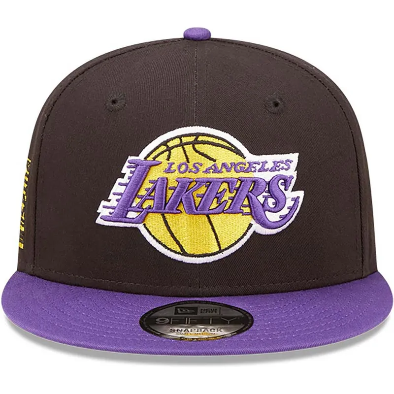 lippikset-littea-musta-snapback-9fifty-team-patch-los-angeles-lakers-nba-new-era