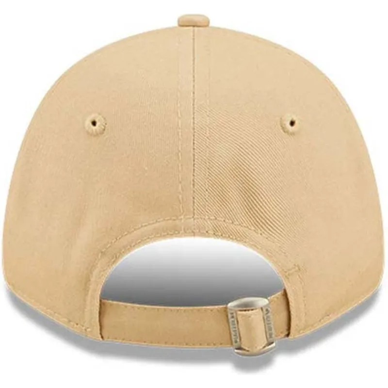 lippikset-kaareva-beige-saadettava-nauha-lapsille-9forty-league-essential-new-york-yankees-mlb-new-era