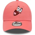 lippikset-kaareva-vaaleanpunainen-saadettava-nauha-lapsille-9forty-patricio-estrella-bob-esponja-new-era