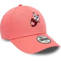 lippikset-kaareva-vaaleanpunainen-saadettava-nauha-lapsille-9forty-patricio-estrella-bob-esponja-new-era
