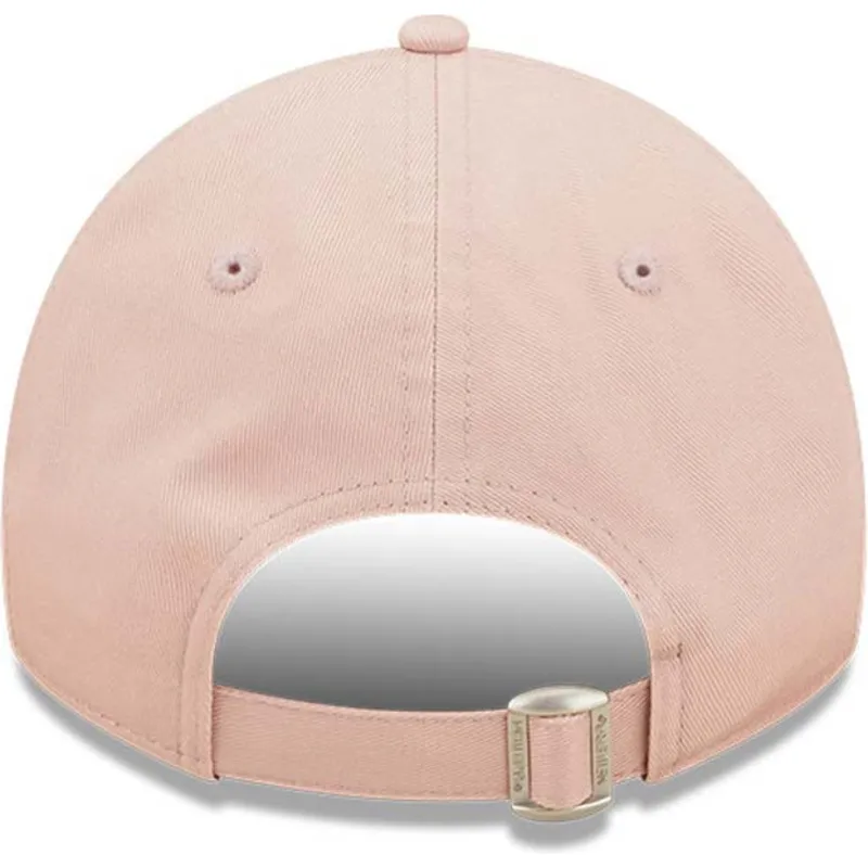 lippikset-kaareva-vaaleanpunainen-saadettava-nauha-9twenty-league-essential-new-york-yankees-mlb-new-era