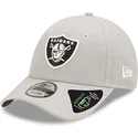 lippikset-kaareva-harmaa-saadettava-nauha-9forty-repreve-las-vegas-raiders-nfl-new-era