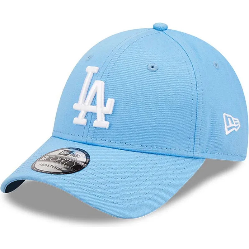 lippikset-kaareva-sininen-saadettava-nauha-9forty-league-essential-los-angeles-dodgers-mlb-new-era