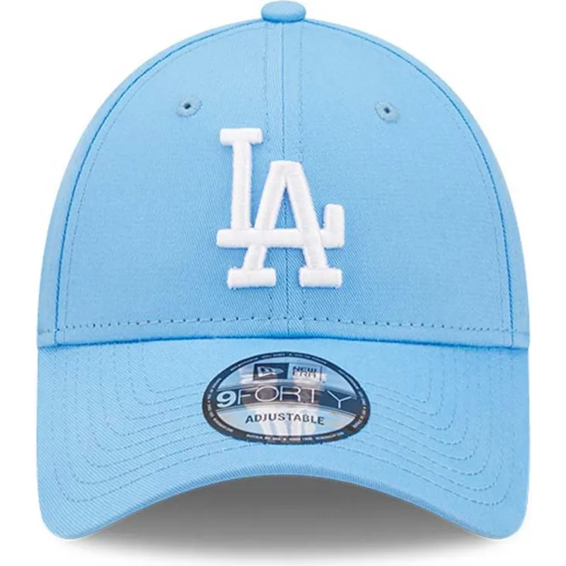lippikset-kaareva-sininen-saadettava-nauha-9forty-league-essential-los-angeles-dodgers-mlb-new-era