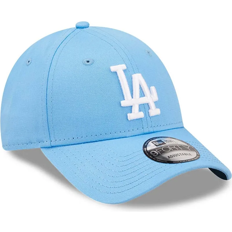 lippikset-kaareva-sininen-saadettava-nauha-9forty-league-essential-los-angeles-dodgers-mlb-new-era