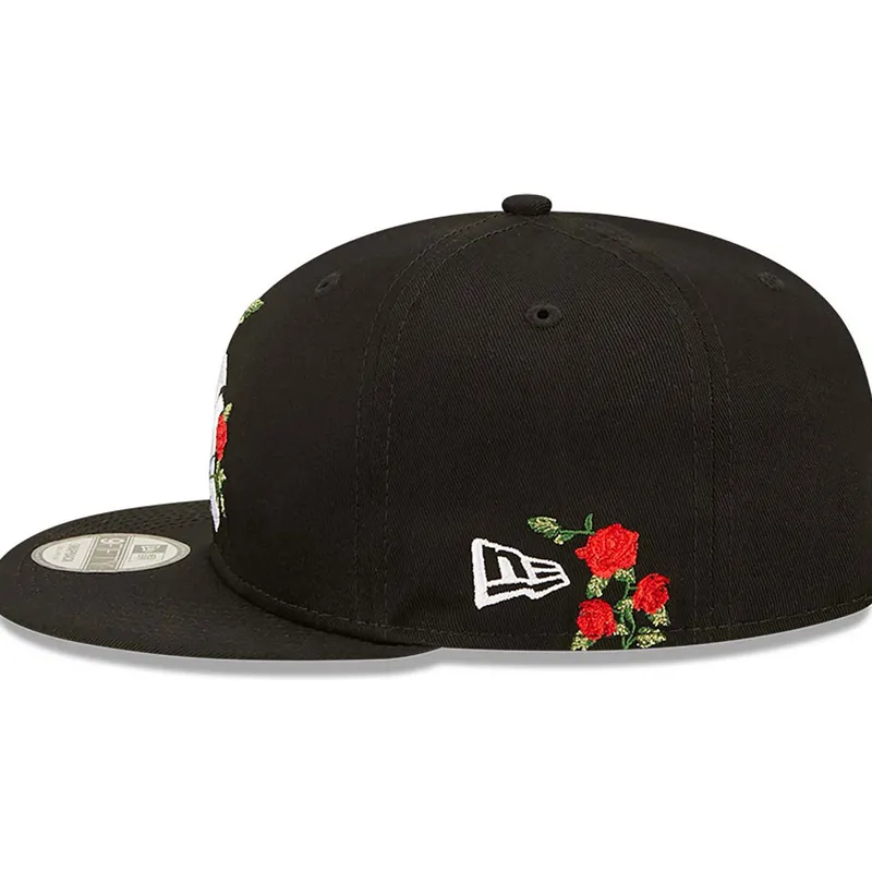 lippikset-littea-musta-snapback-9fifty-flower-new-york-yankees-mlb-new-era lippikset-littea-musta-snapback-9fifty-flower-new-york-yankees-mlb-new-era