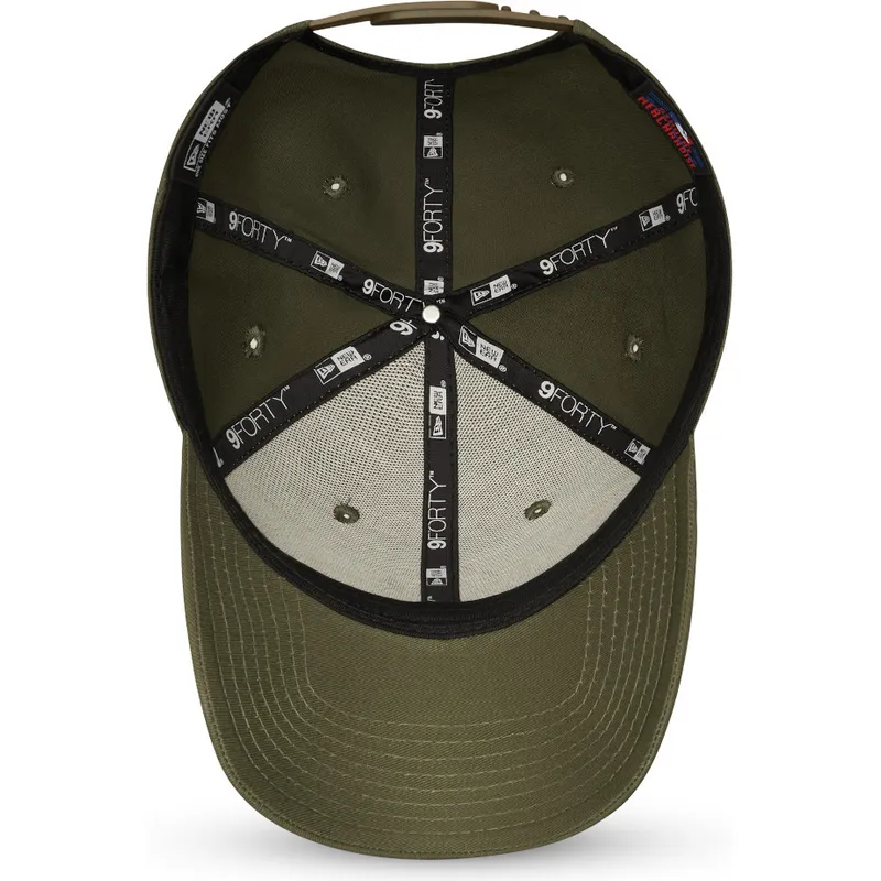 lippikset-kaareva-vihrea-snapback-9forty-league-essential-new-york-yankees-mlb-new-era