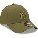 lippikset-kaareva-vihrea-snapback-9forty-repreve-new-york-yankees-mlb-new-era