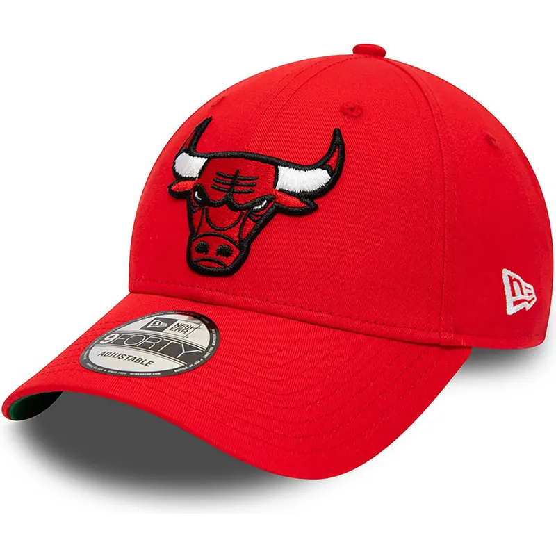 lippikset-kaareva-punainen-saadettava-nauha-9forty-team-side-patch-chicago-bulls-nba-new-era lippikset-kaareva-punainen-saadettava-nauha-9forty-team-side-patch-chicago-bulls-nba-new-era