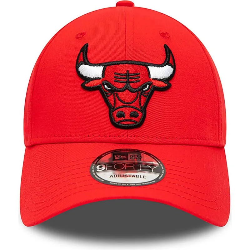 lippikset-kaareva-punainen-saadettava-nauha-9forty-team-side-patch-chicago-bulls-nba-new-era lippikset-kaareva-punainen-saadettava-nauha-9forty-team-side-patch-chicago-bulls-nba-new-era