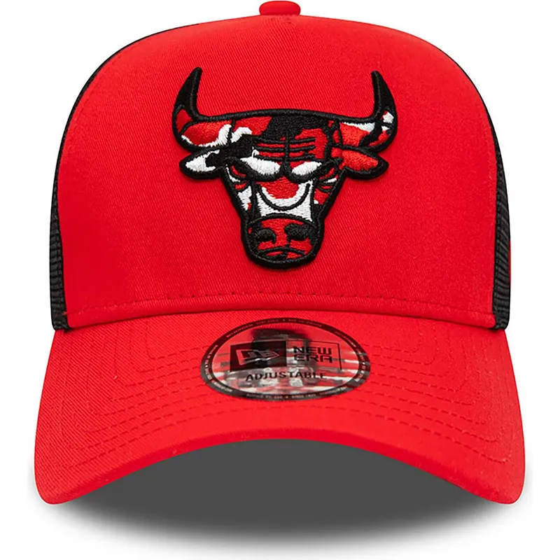 lippikset-kaareva-rekka-punainen-snapback-a-frame-camo-infill-chicago-bulls-nba-new-era lippikset-kaareva-rekka-punainen-snapback-a-frame-camo-infill-chicago-bulls-nba-new-era