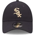 lippikset-kaareva-laivastonsininen-saadettava-nauha-9forty-repreve-chicago-white-sox-mlb-new-era