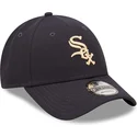 lippikset-kaareva-laivastonsininen-saadettava-nauha-9forty-repreve-chicago-white-sox-mlb-new-era