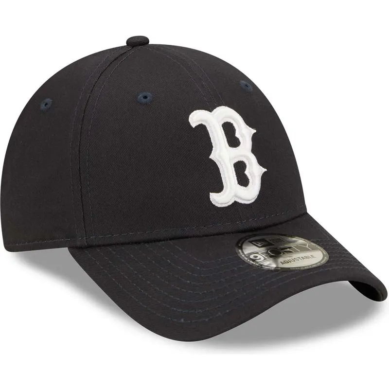 lippikset-kaareva-laivastonsininen-saadettava-nauha-9forty-league-essential-boston-red-sox-mlb-new-era lippikset-kaareva-laivastonsininen-saadettava-nauha-9forty-league-essential-boston-red-sox-mlb-new-era